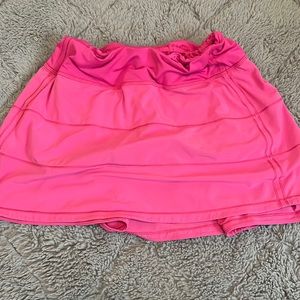 pink Lululemon skirt